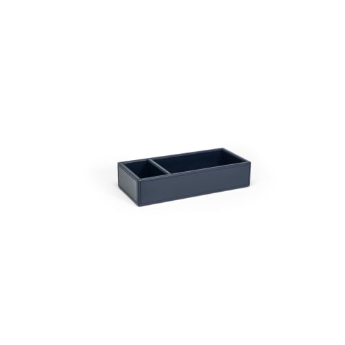 London Accessory Holder 9.5" x 4.25", Navy